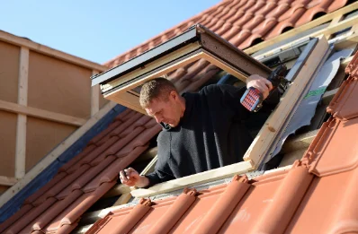 Pose de fenêtres de toit Velux à Etting